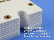 RO4730G3 30mil 0.762mm Hochfrequenz-PWB für drahtlose Telekommunikations-Antennen