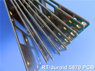 Rogers RT/Duroid 5870 15mil 0.381mm Hochfrequenz-PWB für Mikrobandleiter und Stripline-Stromkreise