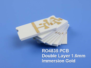 RO4835 Hochfrequenz-PCB-Schicht 10mil 20mil 30mil 60mil mit Immersionsgold Silbertin