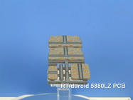 Rogers RT/duroid 5880 Hochfrequenzlaminate sind mit Glasmikrofasern verstärkte PTFE-Verbundwerkstoffe