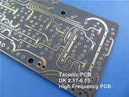TLX-0 2-Schicht starres PCB auf PTFE-Glasfaser-Kompositen mit Immersion Gold RF Mikrowellen-Substrat gebaut