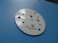 Aluminium PWB 1W/M für geführte beleuchtende Metallkern-Leiterplatte ENIG