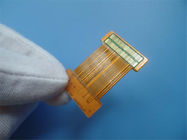 Zuverlässiger doppelseitiger flexibler PCBs-Brett-Laser schnitt Farbpalette Polyimide PCBs mit Immersion Gold