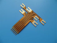 Immersions-Gold flexibles PCBs mit schwerem kupfernem Brett PCBs Flex 2 Unze FPC gelbes coverlay