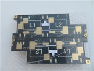 PTFE Hochfrequenz-PWB errichtet auf 1.6mm DK2.65 F4B mit Immersions-Gold für Koppler