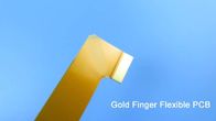 Einseitige Flex-PWB-Streifen errichtet auf Polyimide 1oz mit PUversteifung und -gold überzogen für Kontakt-Gurt