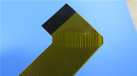 Einseitige Flex-PWB-Streifen errichtet auf Polyimide 1oz mit PUversteifung und -gold überzogen für Kontakt-Gurt