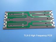 Mikrowelle TLX-0 PWB 2 Schicht niedrige takonisches Hochfrequenz-PWB 62mil 1.575mm DK-2,45 mit Immersions-Silber