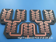 PTFE Hochfrequenz-PWB auf Doppelschicht DK2.2 billigem PWB Rf-PTFE für Koppler
