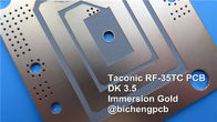 Takonisches RF-35TC Hochfrequenz-PWB 60mil 1.524mm mit Immersions-Gold für Satelliten