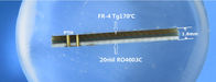 Hybrides PWB-Brett Bulit auf Rogers 20mil RO4003C und 0.75mm mehrschichtigem HochfrequenzpWB FR-4 mit Mischmaterialien