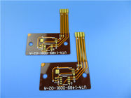 Einseitige flexible gedruckte Schaltung (FPC) errichtet auf Polyimide mit Immersions-Gold