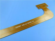 Mehrschichtiges FPC 4 Schicht flexibles PWB mit 0.25mm starkem Immersions-Gold
