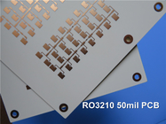 Rogers Rf PCBs errichtet auf RO3210 50mil 1.27mm DK10.2 mit Immersions-Gold für Mikrobandleiter-Flecken-Antennen
