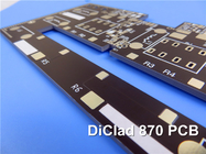 Rogers DiClad 870 PCB Glasfaserverstärktes PTFE-basiertes 31mil 93mil 125mil Mikrowellen-PCB