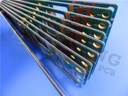 Mikrowelle TMM10 Rogers 25mil 0.635mm chemisches Gold PCBs und grüne Lötmittel-Maske für dielektrische Polarisatoren und Linsen