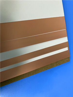 Rogers AD250C laminate and Custom High-Frequency double side PCB built on 0.508 mm (20mil) substrate with Pure gold Surface /No Blind vias /buried vias