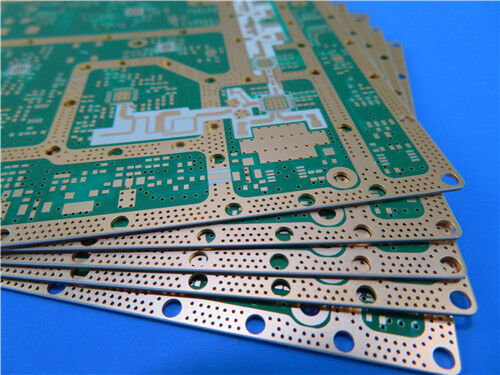 4-Layer Hybrid RO4003C laminate + Dual Tg170 FR4 Prepreg print circuit board (PCB)
