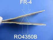 Rogers doppeltes mit Seiten versehenes HF-PWB errichtet auf 10mil (0.254mm) RO4350B mit Immersions-Gold