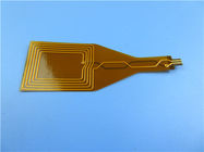 Doppelschicht flexibles PWB errichtet auf Polyimide mit Immersions-Gold und PU-Versteifung
