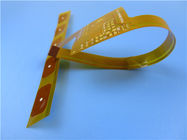 Doppelschicht flexibles PWB errichtet auf Polyimide mit Immersions-Gold und gelber Maske