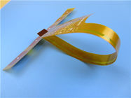 Doppelschicht flexibles PWB errichtet auf Polyimide mit Immersions-Gold und gelber Maske