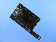 Doppelschicht flexibler Prototyp Pritned-Stromkreis-(FPC) mit schwarzem Coverlay und Immersions-Gold für RFID