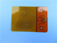 Doppeltes versah flexible PWB-Spulen-flexibles Stromkreis Polyimide PWB mit Immersions-Gold für RFID-Sensor mit Seiten