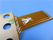 Einlagige flexible Leiterplatte mit 3M Tape und Immersions-Gold für Tastaturen