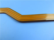 Doppelschicht flexibles PWB errichtet auf Polyimide mit 2 Unze-Kupfer und Immersions-Gold zur industriellen Steuerung