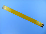 Doppelschicht-flexible Leiterplatte auf Polyimide mit gelber Maske und PU-Versteifung für Dünnfilmschalter