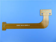 Mehrschichtige flexible gedruckte Schaltung (FPC) 4 Schicht Flex-PWB mit 0.25mm stark und Immersions-Gold für Anzeigen-Hintergrundbeleuchtung