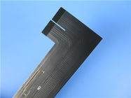 Doppelschicht-flexible Leiterplatte (FPC) errichtet auf Polyimide mit schwarzem Coverlay für mittlere Zugriffskontrolle