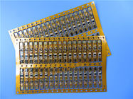 Zusammengebautes flexibles PWB errichtet auf 0.15mm Polyimide (PU) mit Immersions-Gold für tragbare Tonanlage