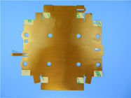 Doppeltes versah flexibles PWB-Brett mit starken 0.15mm und Immersions-Gold mit Seiten