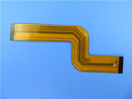 Mehrschichtiger flexibler PCBs-Polyimide PCBs bei 0.25mm dick mit Immersions-Gold