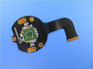 Flexible Leiterplatte der Doppelschicht-FPC mit FR4 als Versteifung für Gigabyte-Schalter