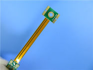 Steif-Flex PCBs errichtet auf FR-4 und Polyimide mit grüner Lötmittel-Maske und Immersions-Gold für Telemetrie-System