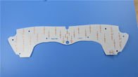 Einlagige Leiterplatte mit weißem Lötmittel-Maske 0.2mm Brett PWB-FR-4 mit OSP für Anzeigen-Hintergrundbeleuchtung