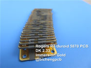 Rogers RT/Duroid 5870 31mil 0.787mm Hochfrequenz-PWB für Radar-Systeme