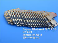 Rogers RT/Duroid 5870 62mil 1.575mm Hochfrequenz- PWB für Punkt-zu-Punkt-Digital-Radioantennen
