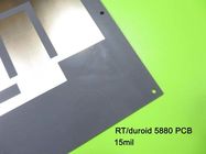 RT/Duroid 5880 15mil 0.381mm Rogers High Frequency PWB für Millimeter-Wellen-Anwendungen