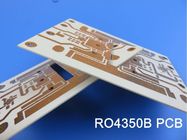 Hochfrequenzleiterplatte Rogers RO4350B mit starker Beschichtung 10mil, 20mil, 30mil und 60mil mit Immersions-Gold