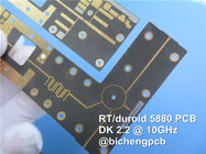 Rogers RT/duroid 5880 Rf-PWB mit Immersions-Gold der Beschichtungs-10mil, 20mil, 31mil und 62mil, Immersions-Silber, Immersions-Zinn