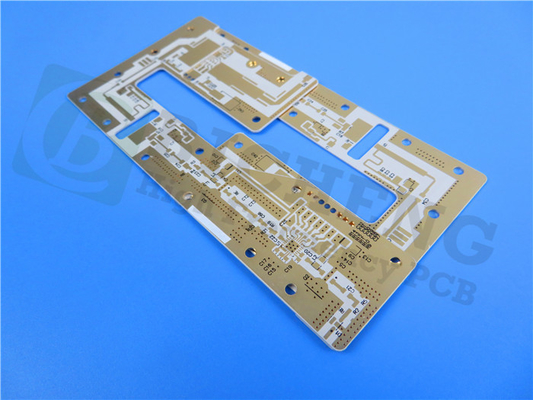 RF-60A PCB Hochfrequenz-Leiterplatte 25mil 0,635 mm Taconic RF mit Immersionsgold