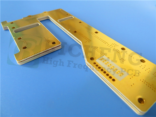 DiClad 527 Hochfrequenz-PCB auf 20 Millimeter 0,508 mm Substraten mit doppelseitigem Kupfer und Eintauchengold