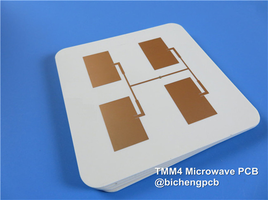 Rogers TMM4 PCB 2-Schicht 25mil Mikrowellenmaterial für Streifen- und Mikro-Streifenanwendungen