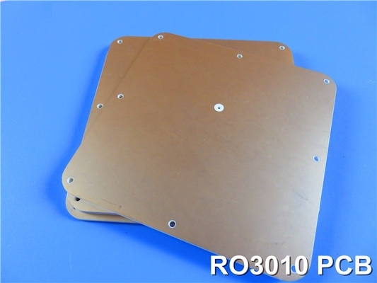 RO3010 PCB 4-Schicht 2,7 mm keine Blind-Vias überzogen 1 Unze (1,4 Mil) Außenlagen Cu Gewicht