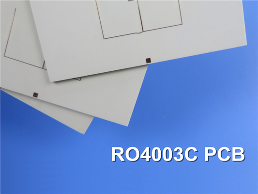 RO4003C LoPro PCB 2-Schicht 60.7mil mit 0,035um Kupfergewicht IPC-Klasse-3