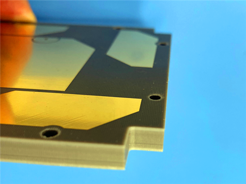 F4BM233 niedrig DK 2.33 PTFE Glasfaser Laminat mit ED Kupferfolie und Custom 4mm Kern Dicke PCB Lösungen